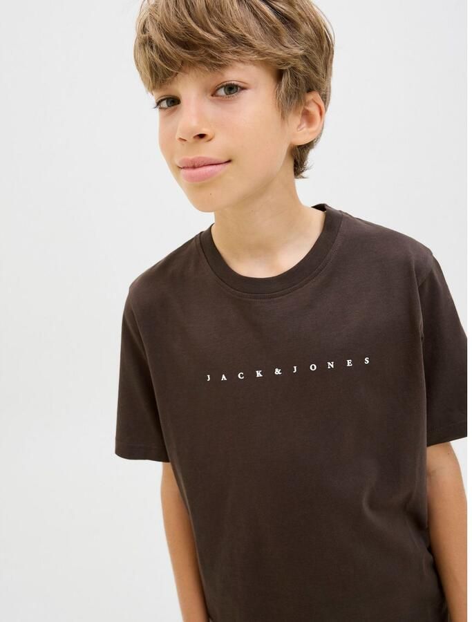 Jack & Jones Junior Shirt met ronde hals JJESTAR casual zacht ademend stijlvol - Foto 4