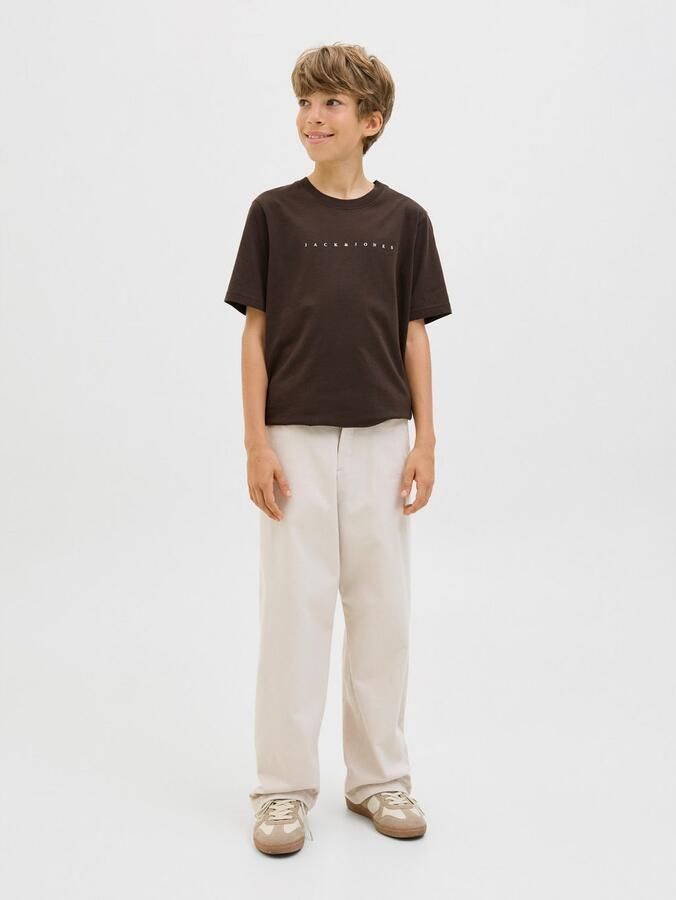 Jack & Jones Junior Shirt met ronde hals JJESTAR casual zacht ademend stijlvol - Foto 6