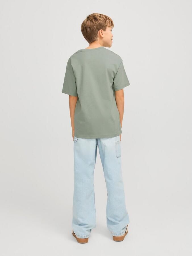Jack & Jones Junior Shirt met ronde hals JJESTAR casual zacht ademend stijlvol - Foto 5