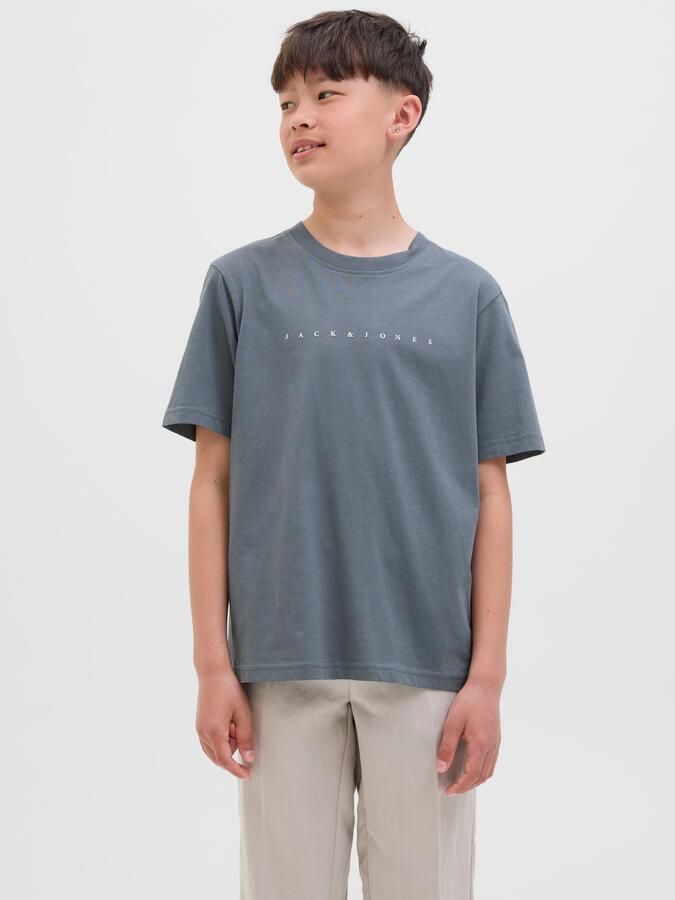 Jack & Jones Junior Shirt met ronde hals JJESTAR casual zacht ademend stijlvol - Foto 10