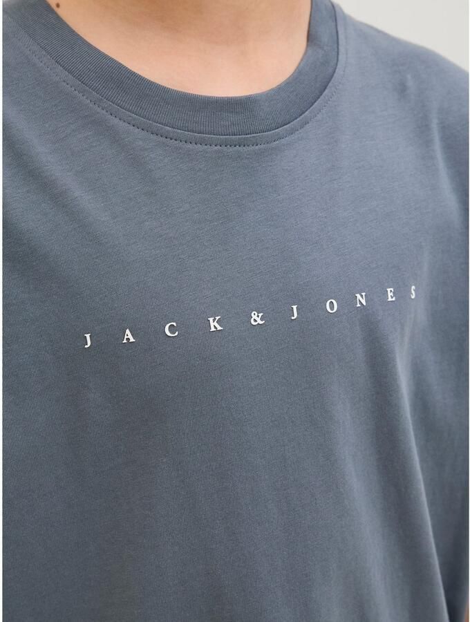Jack & Jones Junior Shirt met ronde hals JJESTAR casual zacht ademend stijlvol - Foto 5