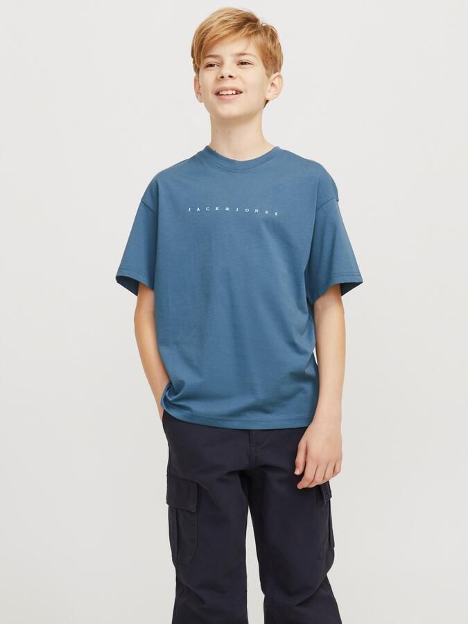 Jack & Jones Junior Shirt met ronde hals JJESTAR casual zacht ademend stijlvol - Foto 7