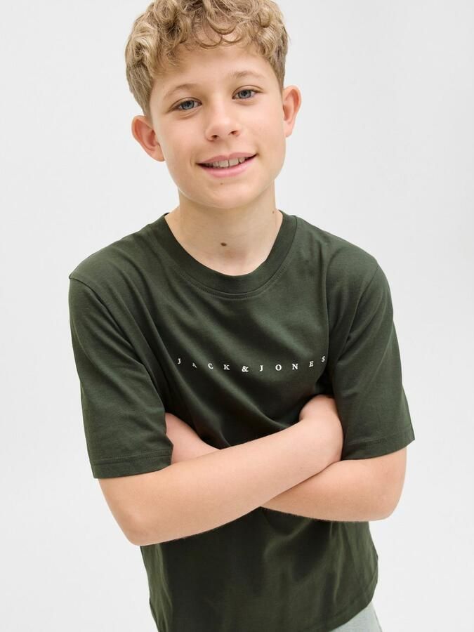 Jack & Jones Junior Shirt met ronde hals JJESTAR casual zacht ademend stijlvol - Foto 7