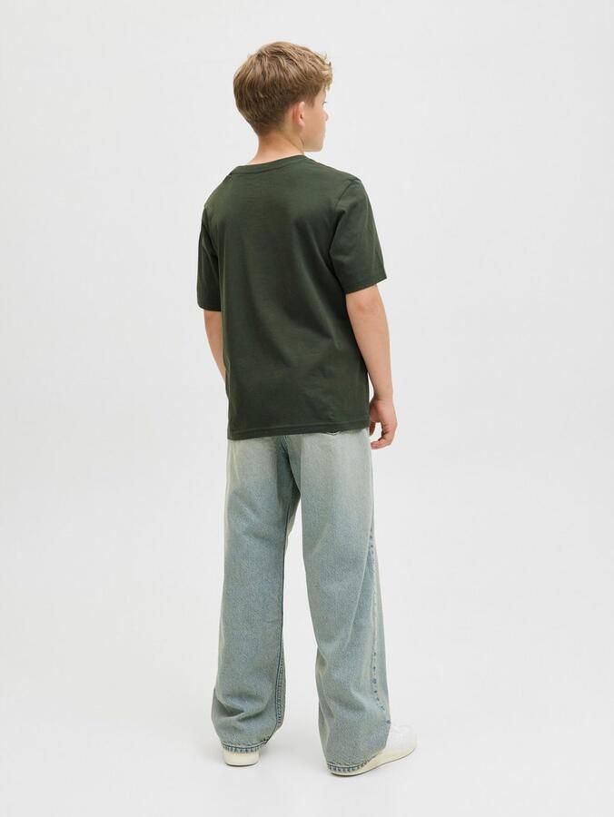 Jack & Jones Junior Shirt met ronde hals JJESTAR casual zacht ademend stijlvol - Foto 6