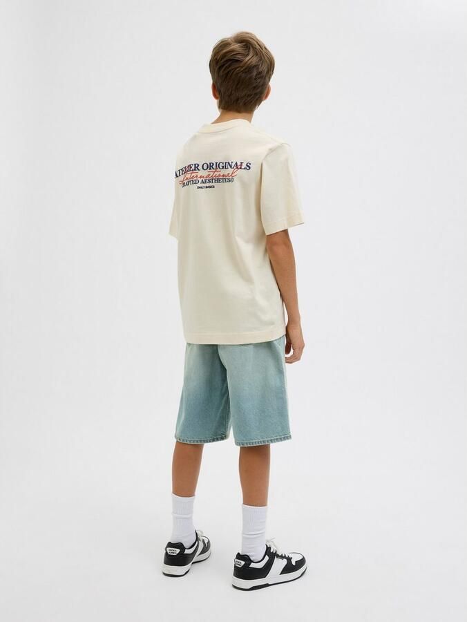 Jack & Jones Junior Short JJIALEX met Relaxed Fit en hoge taille - Foto 6