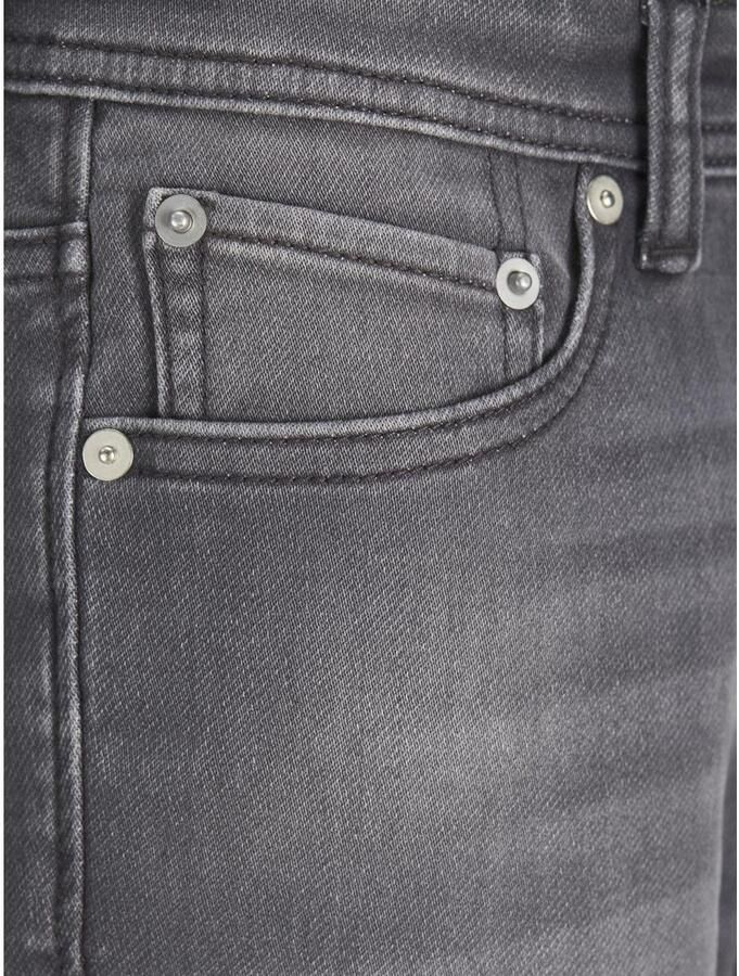 Jack & jones JUNIOR slim fit jeans JJIGLENN JJORIGINAL grey denim Grijs Jongens Stretchdenim 128 - Foto 2