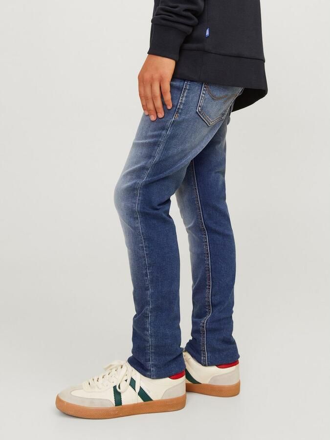 Jack & jones JUNIOR slim fit jeans JJIGLENN JJORIGINAL blue denim 2 Blauw Jongens Stretchdenim 128 - Foto 8