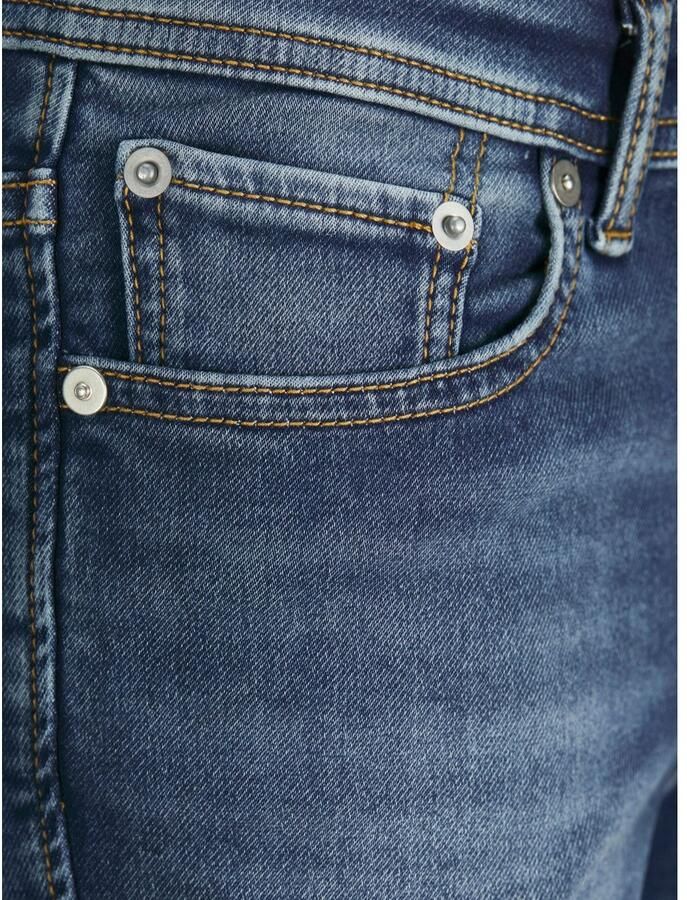 Jack & jones JUNIOR slim fit jeans JJIGLENN JJORIGINAL blue denim 2 Blauw Jongens Stretchdenim 128 - Foto 2