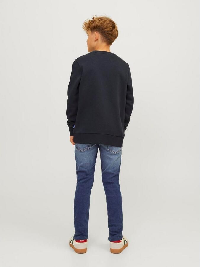 Jack & jones JUNIOR slim fit jeans JJIGLENN JJORIGINAL blue denim 2 Blauw Jongens Stretchdenim 128 - Foto 7