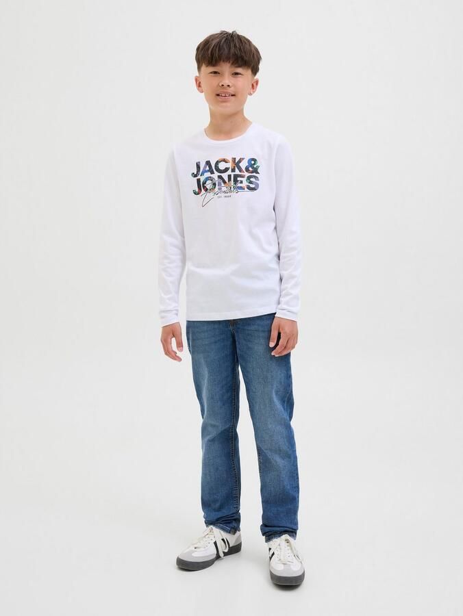 Jack & Jones Junior Slim fit jeans JJIGLENN JJORIGINAL SQ 902 NOOS JNR - Foto 4