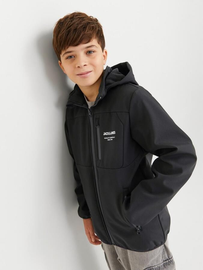 Jack & Jones Junior Softshell-jack JJTHEO waterafstotend en onderhoudsvriendelijk voor dagelijks gebruik - Foto 3