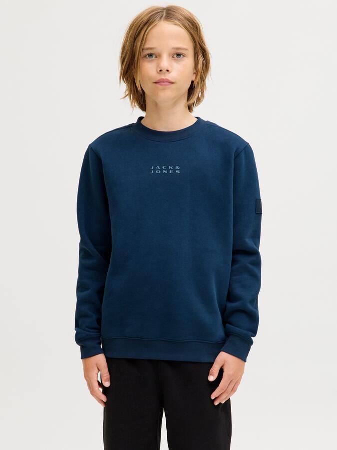 Jack & Jones Junior Sweatshirt JCOPOINT SWEAT BADGE CREW NECK BF JNR - Foto 6