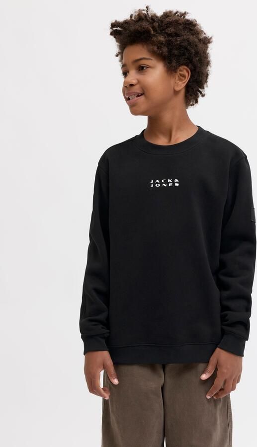 Jack & Jones Junior Sweatshirt JCOPOINT SWEAT BADGE CREW NECK BF JNR - Foto 7