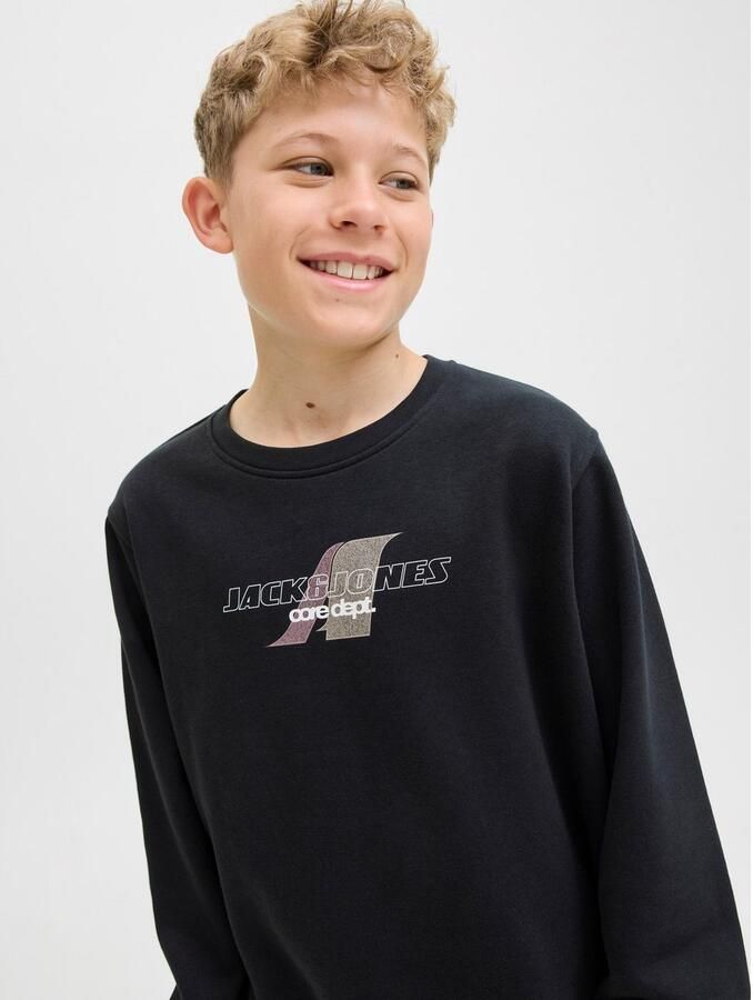 Jack & Jones Junior Sweatshirt JCOTIER PRINT SWEAT CREW NECK SN JNR - Foto 2
