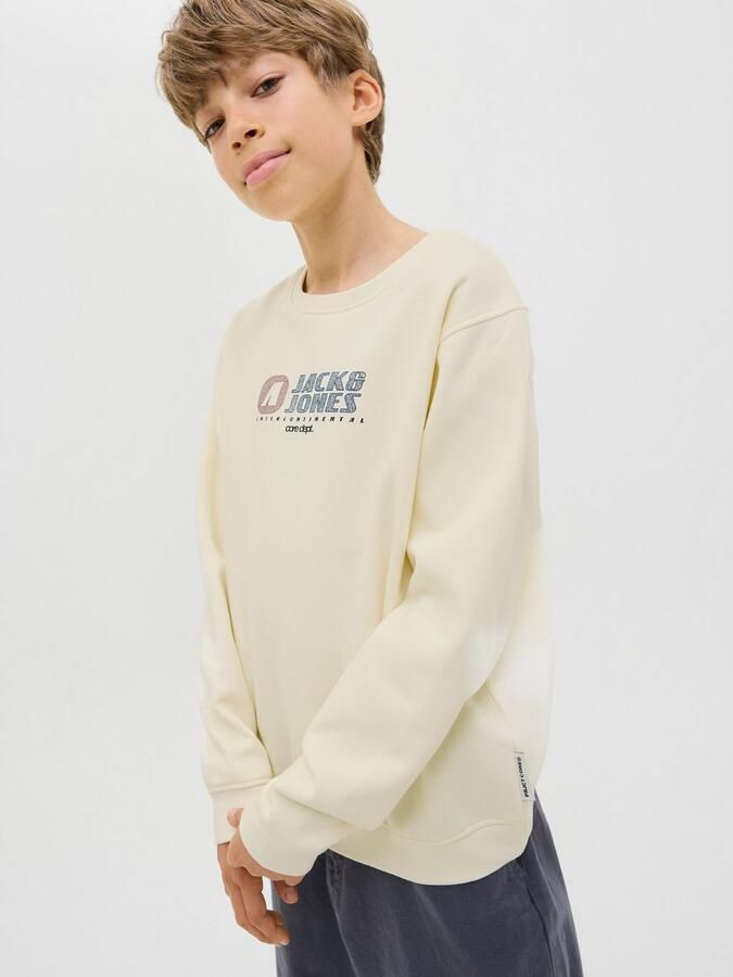 Jack & Jones Junior Sweatshirt JCOTIER PRINT SWEAT CREW NECK SN JNR - Foto 8