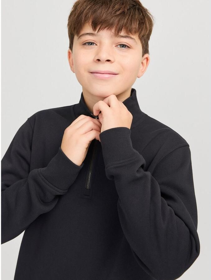 Jack & Jones Junior Sweatshirt JJEBRADLEY SWEAT HALF ZIP NOOS JNR - Foto 4