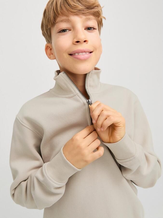 Jack & Jones Junior Sweatshirt JJEBRADLEY SWEAT HALF ZIP NOOS JNR - Foto 5