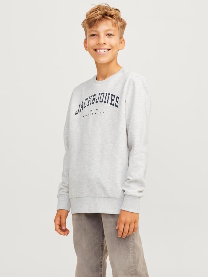 Jack & Jones Junior Sweatshirt JJECALEB VARSITY SWEAT CREW NECK SN JNR - Foto 9