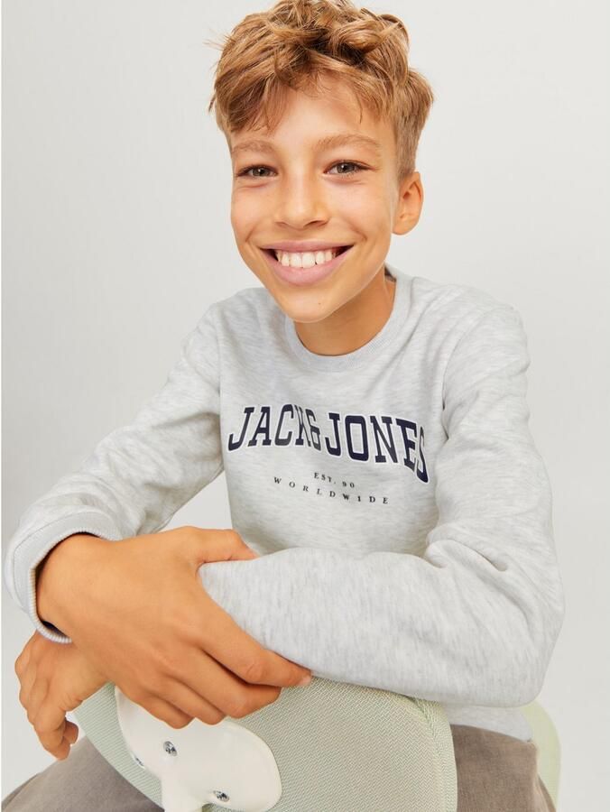 Jack & Jones Junior Sweatshirt JJECALEB VARSITY SWEAT CREW NECK SN JNR - Foto 6