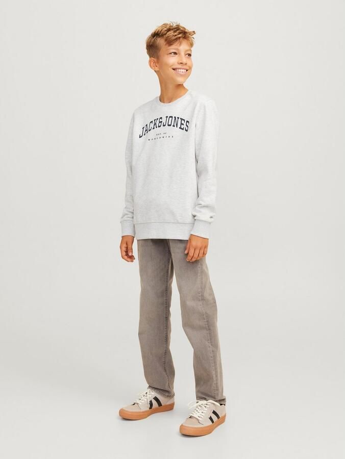 Jack & Jones Junior Sweatshirt JJECALEB VARSITY SWEAT CREW NECK SN JNR - Foto 7
