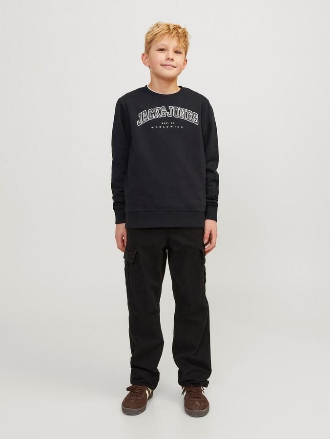Jack & Jones Junior Sweatshirt JJECALEB VARSITY SWEAT CREW NECK SN JNR - Foto 5