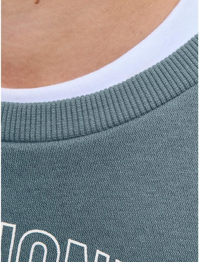 Jack & Jones Junior Sweatshirt JJMAKOTO met print en onderhoudsvriendelijk materiaal - Foto 2