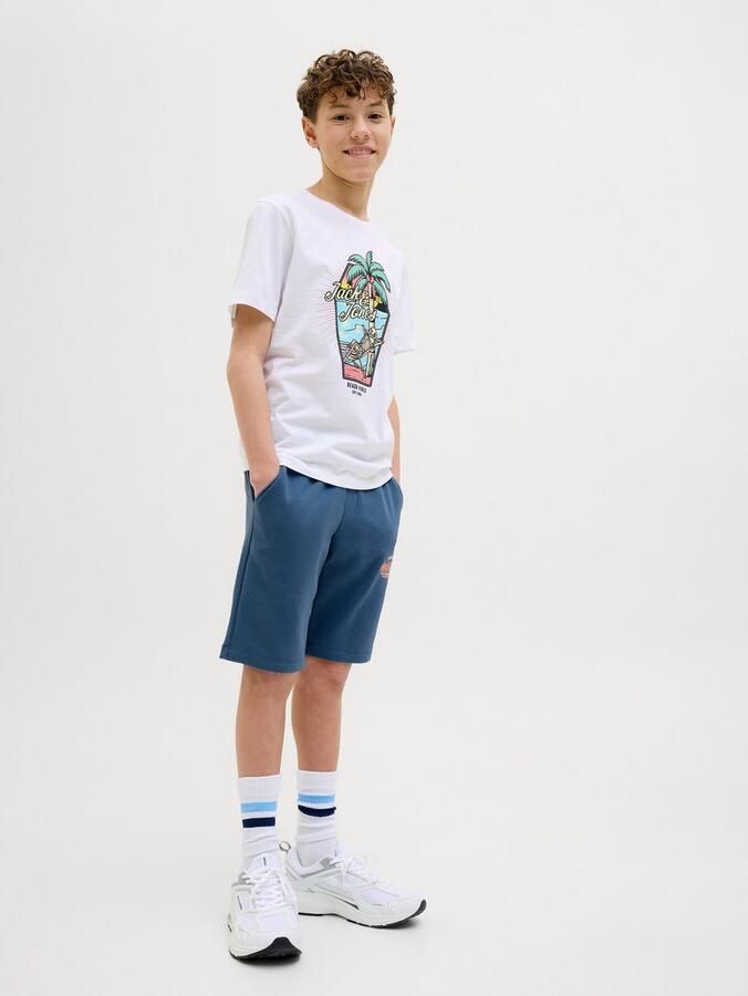 Jack & Jones Junior Sweatshort JPSTLOGO SWEAT SHORTS 2 COL SN GMS JNR - Foto 5