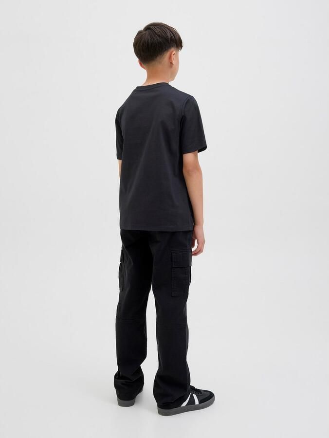 Jack & Jones Junior T-shirt JCOTIER FRONT PRINT TEE SS CN SN JNR - Foto 5