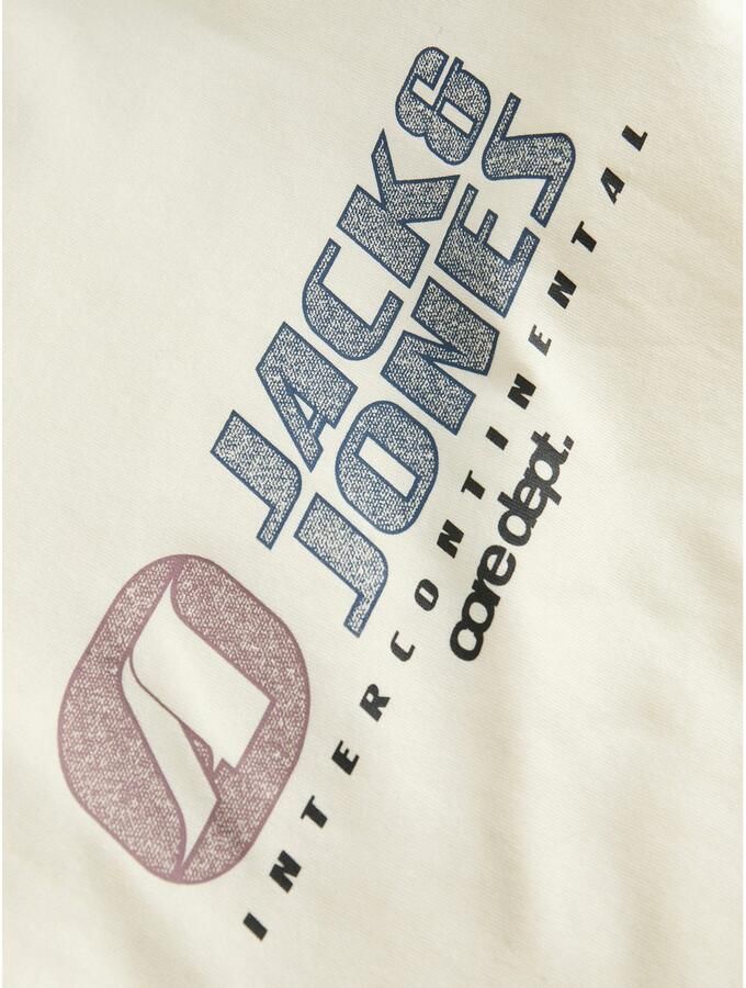 Jack & Jones Junior T-shirt JCOTIER FRONT PRINT TEE SS CN SN JNR - Foto 5
