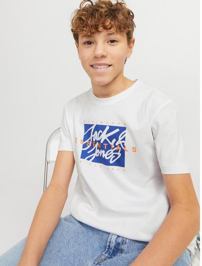 Jack & Jones Junior T-shirt JJCOLTON TEE SS CREW NECK JNR - Foto 3