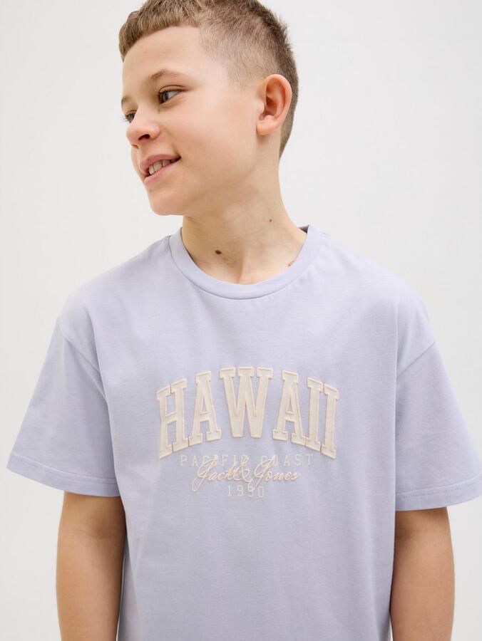 Jack & Jones Junior T-shirt JJDETROIT TEE SS CREW NECK JNR - Foto 4