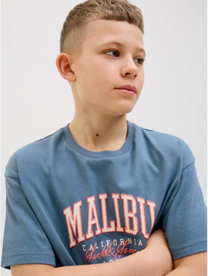 Jack & Jones Junior T-shirt JJDETROIT TEE SS CREW NECK JNR - Foto 2