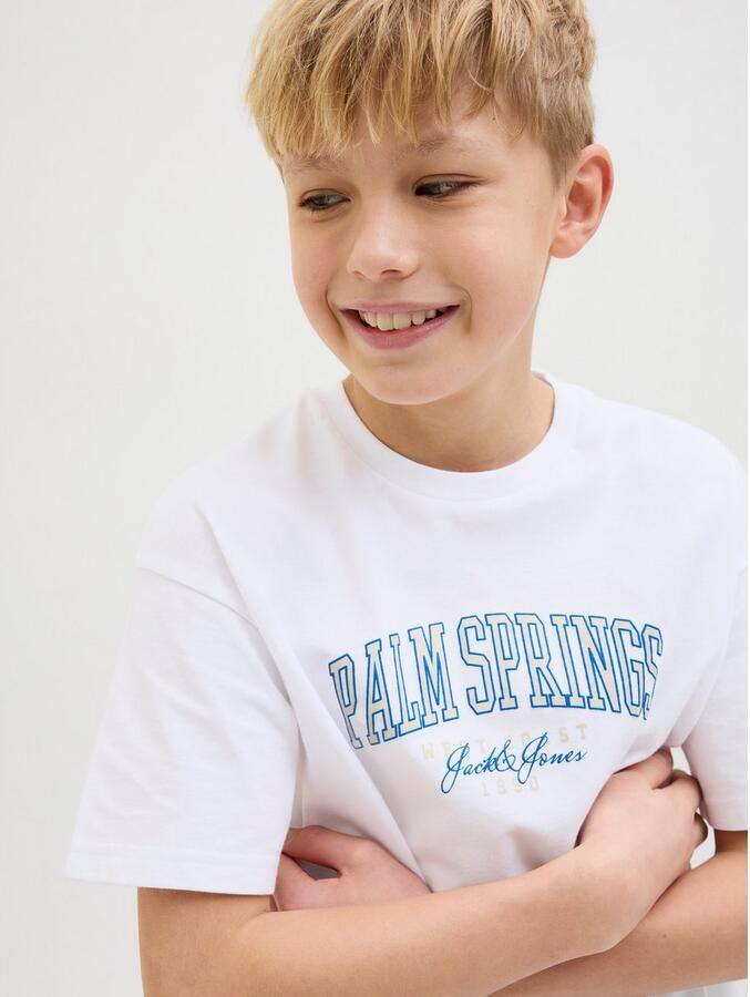 Jack & Jones Junior T-shirt JJDETROIT TEE SS CREW NECK JNR - Foto 3