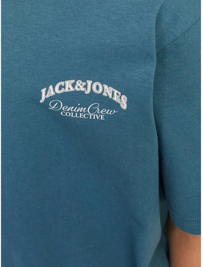 Jack & Jones Junior T-shirt JJEBRANDES BACKP RELAXED TEE SS SN JNR - Foto 3