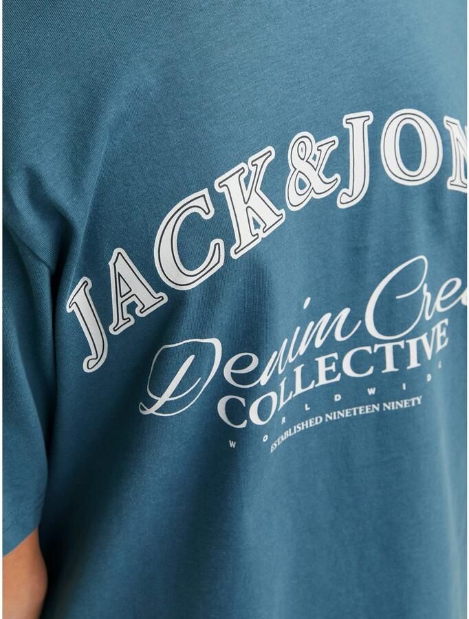 Jack & Jones Junior T-shirt JJEBRANDES BACKP RELAXED TEE SS SN JNR - Foto 4
