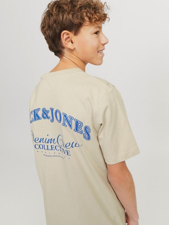 Jack & Jones Junior T-shirt JJEBRANDES BACKP RELAXED TEE SS SN JNR - Foto 5