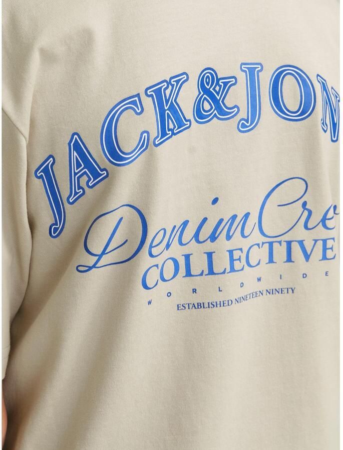 Jack & Jones Junior T-shirt JJEBRANDES BACKP RELAXED TEE SS SN JNR - Foto 3