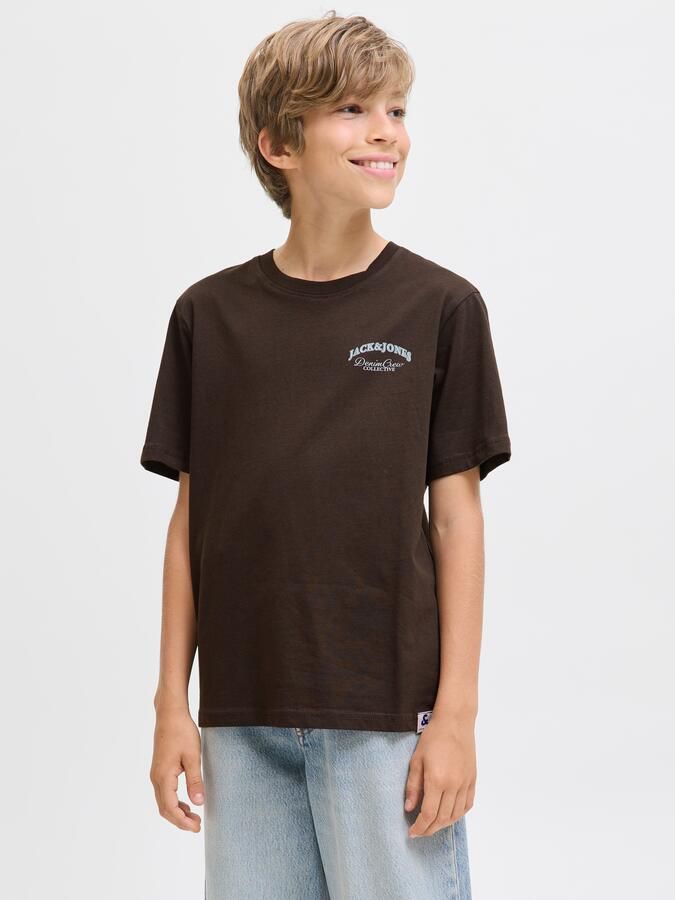 Jack & Jones Junior T-shirt JJEBRANDES BACKP RELAXED TEE SS SN JNR - Foto 7