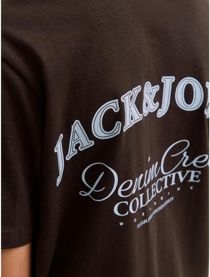 Jack & Jones Junior T-shirt JJEBRANDES BACKP RELAXED TEE SS SN JNR - Foto 3