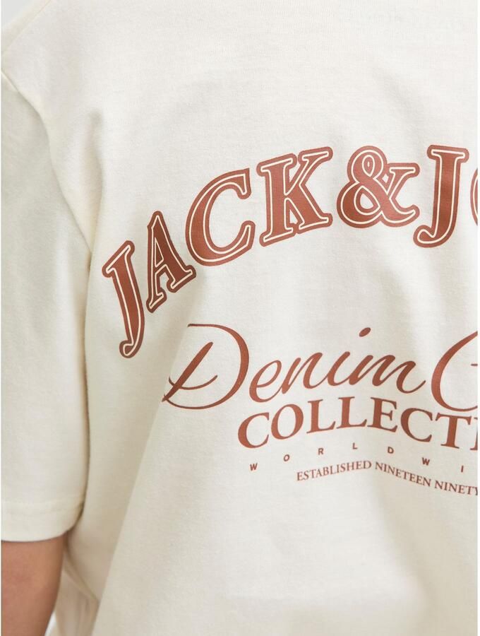 Jack & Jones Junior T-shirt JJEBRANDES BACKP RELAXED TEE SS SN JNR - Foto 3
