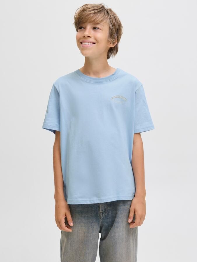 Jack & Jones Junior T-shirt JJEBRANDES BACKP RELAXED TEE SS SN JNR - Foto 7