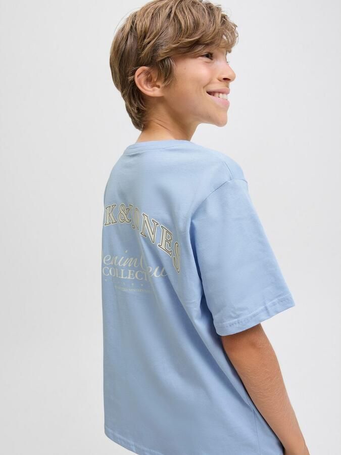 Jack & Jones Junior T-shirt JJEBRANDES BACKP RELAXED TEE SS SN JNR - Foto 5