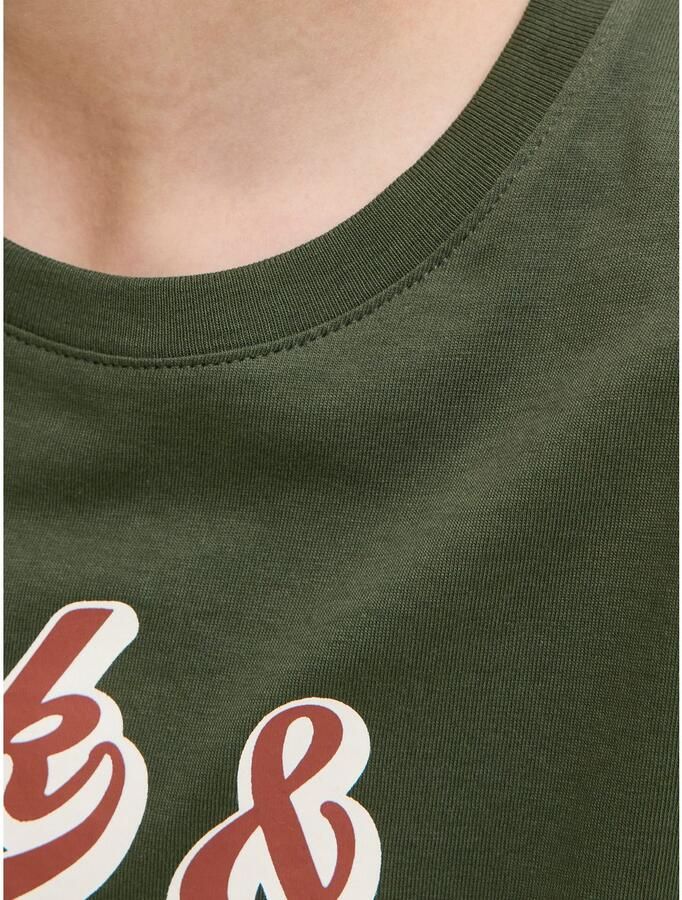 Jack & Jones Junior T-shirt JJELOGO TEE SS ONECK 2 COL AW25 NOOS JNR - Foto 2