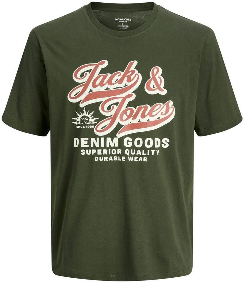 Jack & Jones Junior T-shirt JJELOGO TEE SS ONECK 2 COL AW25 NOOS JNR