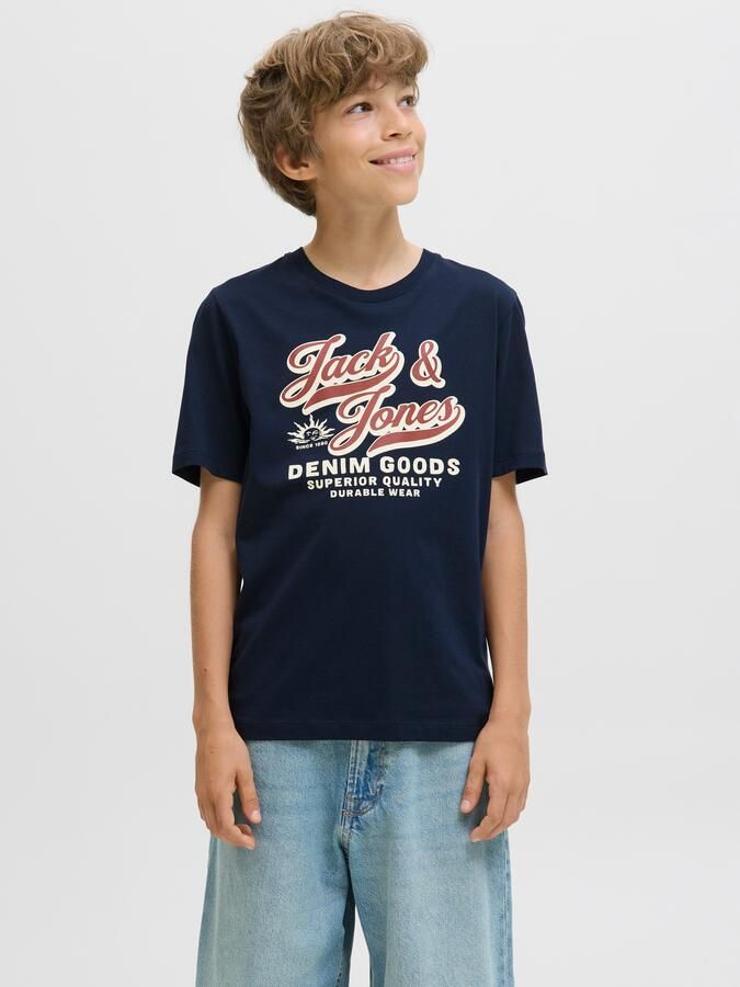 Jack & jones T-shirt Korte Mouw Jack & Jones JJELOGO TEE SS ONECK - Foto 7