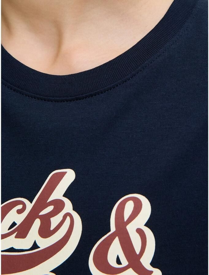 Jack & jones T-shirt Korte Mouw Jack & Jones JJELOGO TEE SS ONECK - Foto 2
