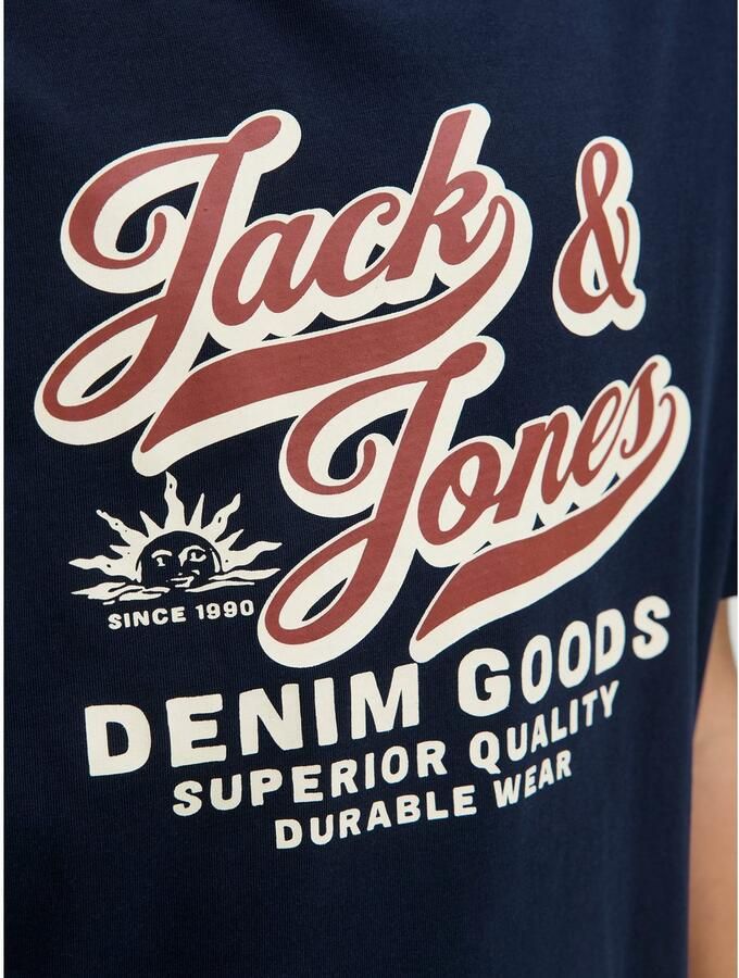 Jack & jones T-shirt Korte Mouw Jack & Jones JJELOGO TEE SS ONECK - Foto 3