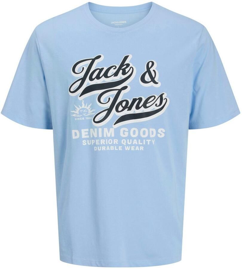 Jack & jones T-shirt Korte Mouw Jack & Jones JJELOGO TEE SS ONECK - Foto 2