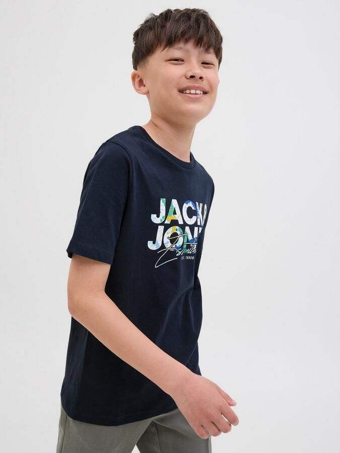 Jack & Jones Junior T-shirt JJGEPLAS TEE SS CREW NECK JNR - Foto 6