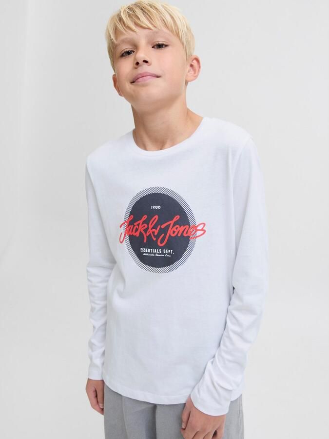 Jack & Jones Junior T-shirt JJURBAN TEE LS CREW NECK JNR - Foto 5